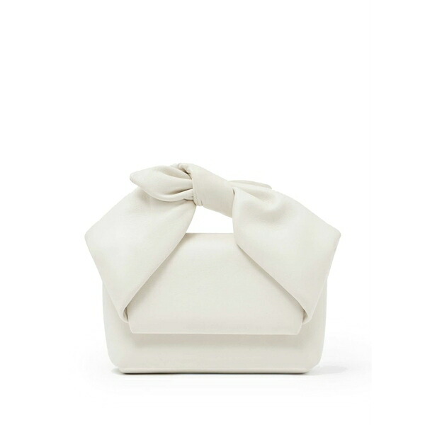 J.W.アンダーソン レディース トートバッグ バッグ Small bow twister bag White|asty