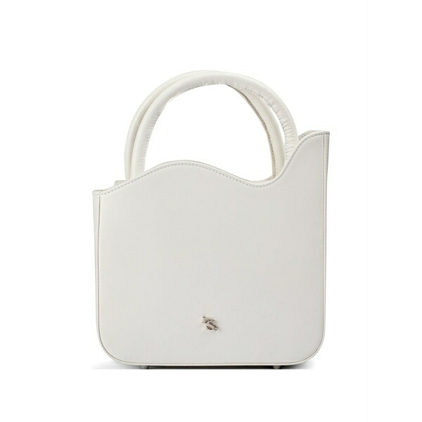 ル シラ レディース トートバッグ バッグ Medium ivy leather bag White