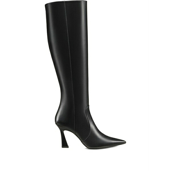 スチュアート ワイツマン レディース ブーツ シューズ 85mm vinnie pointed zip boots Black|asty