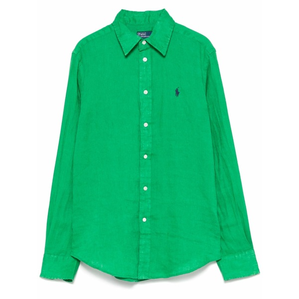 ラルフローレン レディース シャツ トップス Polo pony shirt Green