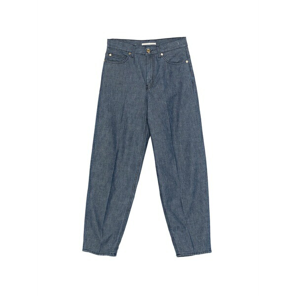 ブリ後押し 1949 レディース 心地好いズボン下 ボトムス Paris trousers Blue