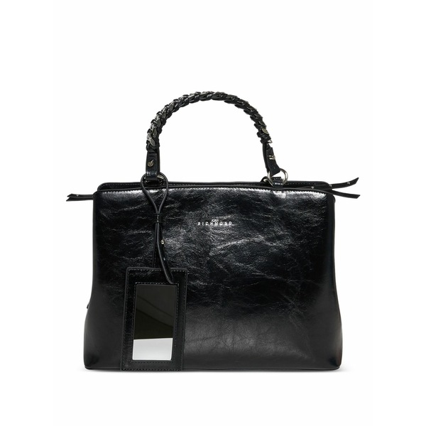 ジョン リッチモンド レディース トートバッグ バッグ Woven-handle tote bag Black｜asty 58,680円