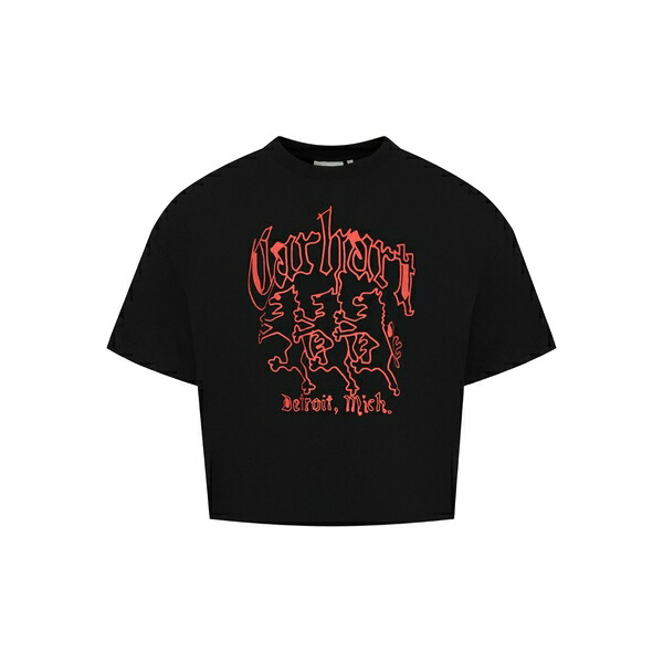 鉄道車両ハート型 メンズ プルオーバー トップス Graphic-print t-shirt Black