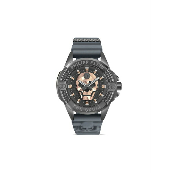 フィリップ飾り気の無い メンズ ウオッチ 付属品 The skull watch  Grey