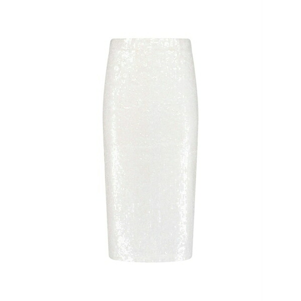 パロッシュ レディース スコート ボトムス Sequin skirt White スカート-レディースファッション-ボトムス