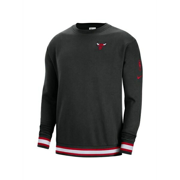 ナイキ レディース プルオーバー トップス Chicago bulls crew-neck t-shirt Grey