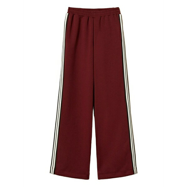 ツインセット レディース カジュアルパンツ ボトムス Elasticated side-stripe track pants Red｜asty