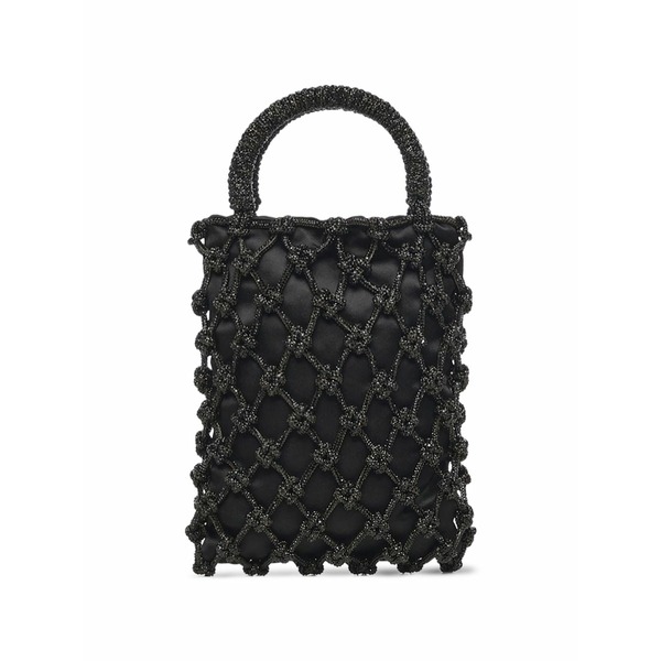 ロザンティカ レディース ハンドバッグ バッグ Crystal-embellishment top-handle tote bag Black｜asty 103,900円