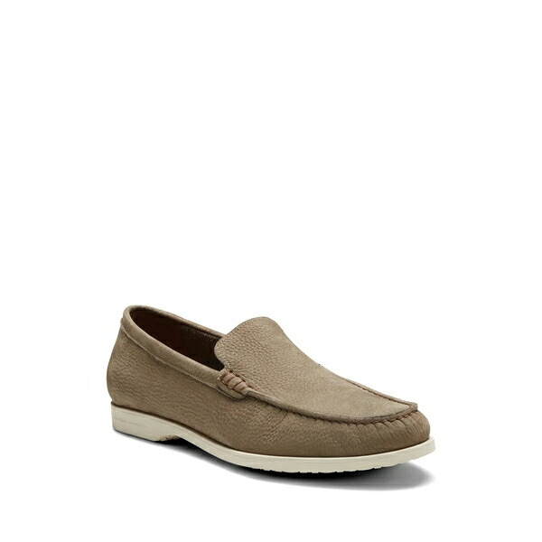 フラテッリ ロセッティ メンズ スリッポン・ローファー シューズ Nubuck loafers Neutrals｜asty
