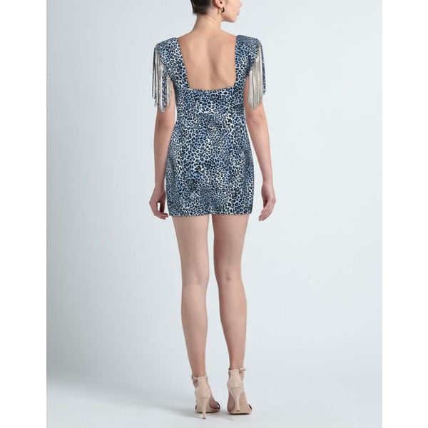 エリザベスフランキ レディース ワンピース トップス Short dresses Azure