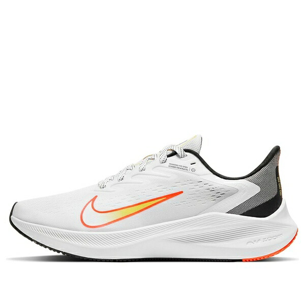 Nike ナイキ レディース スニーカー 【(WMNS) Nike Air Zoom Winflo 7 'White Bright Mango' CJ0302-107】 サイズ US_5(22.0cm)｜asty