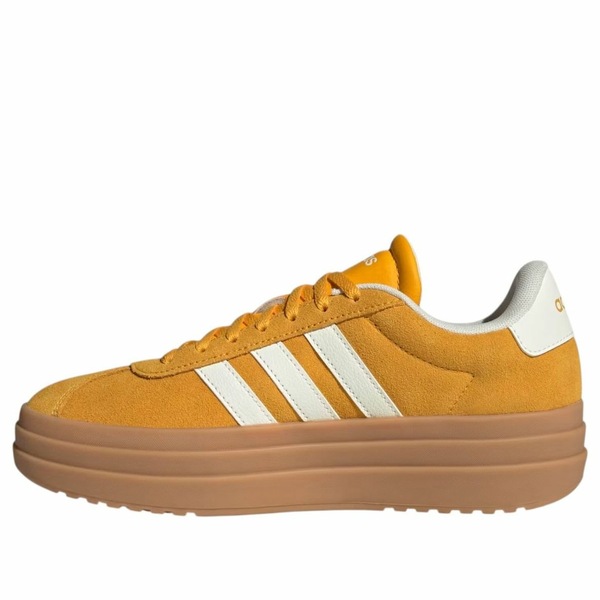 adidas アディダス レディース スニーカー  【(WMNS) adidas VL Court Bold Collegiate Gold Gum KJ6854】  サイズ US_6(23.0cm)