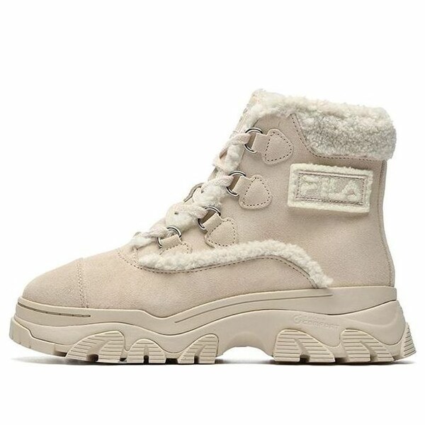 FILA フィラ レディース スニーカー 【(WMNS) FILA Warm Snow Boots 'Pink White' F12W144404FTP】 サイズ US_5(22.0cm)｜asty