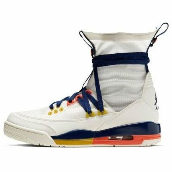 Jordan ジョーダン レディース スニーカー 【(WMNS) Air Jordan 3 RTR EXP Lite 'Sail Blue Void' BQ8394-100】 サイズ US_8(25.0cm)｜asty