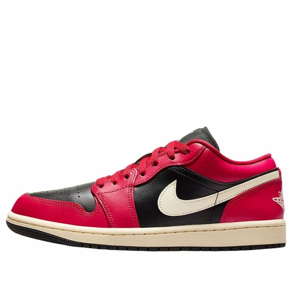 Jordan ジョーダン レディース スニーカー  【(WMNS) Air Jordan 1 Low \u0027Mystic Hibiscus Black Coconut Milk\u0027 DC0774-605】  大きさ US_7.5(24.5糎)