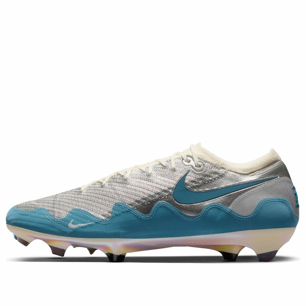 Nike ナイキ メンズ スニーカー 【Nike x Patta Mercurial Zoom Vapor 16 Elite FG SE \u0027Noise Aqua Metallic Silver\u0027 IQ3365-002】  大きさ US_8.5(26.5糎)