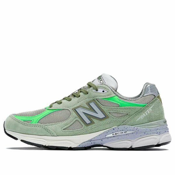 New Balance ニュー平衡にする メンズ スニーカー 【New Balance Patta x 990v3 Made インチ USA \u0027Keep Your Family Close\u0027 M990PP3】  大きさ US_M_15