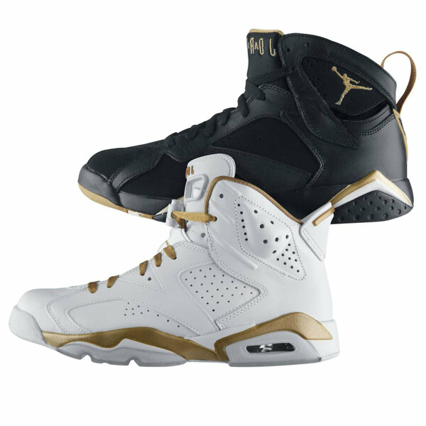 Jordan ジョーダン メンズ スニーカー 【Air Jordan 7/6 Retro \u0027Golden Moments Pack\u0027 535357-935】  大きさ US_9.5(27.5糎)