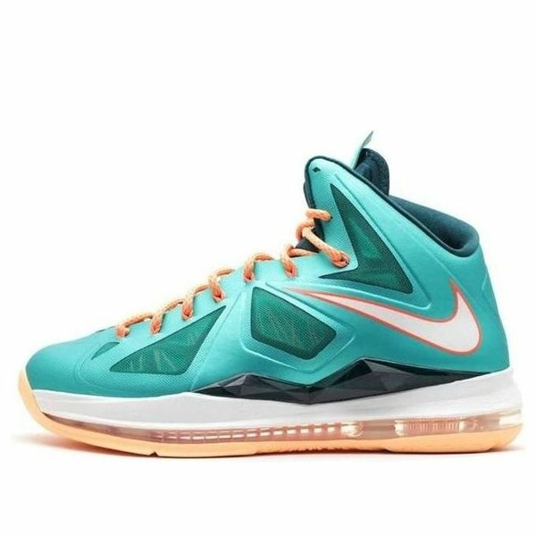 Nike ナイキ メンズ スニーカー 【Nike LeBron 10 'Miami Dolphins' 541100-302】 サイズ US_7.5(25.5cm)|asty