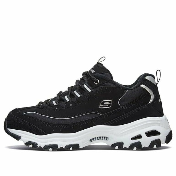 Skechers スケッチャーズ レディース スニーカー Black 【(WMNS) Skechers D Lites 1.0 Low-Top Running Shoes Black 66666125-BLK】 サイズ US_5(22.0cm)｜asty