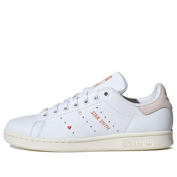 adidas アディダス レディース スニーカー Cloud White/Putty Mauve/Bright Red 【(WMNS) adidas Stan Smith 'Valentine's Day 2024' IG8482】 サイズ US_5(22.0cm)｜asty
