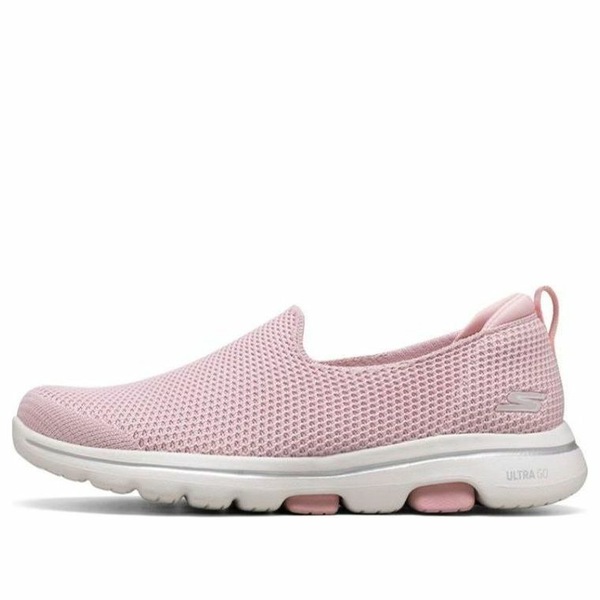 Skechers スケッチャーズ レディース スニーカー Pink/Blue 【(WMNS) Skechers Gowalk 5 Loafers Pink 124147-LTPK】 サイズ US_7(24.0cm)｜asty