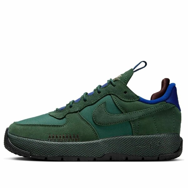 Nike ナイキ レディース スニーカー Fir/Fir/Earth/Deep Royal Blue/Campfire Orange/Black 【(WMNS) Nike Air Force 1 Wild 'Fir' FB2348-300】 サイズ US_7(24.0cm)画像