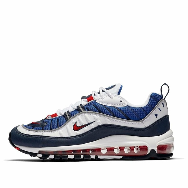 Nike ナイキ レディース スニーカー White/Blue/Red 【(WMNS) Nike Air Max 98 'Gundam' AH6799-100】 サイズ US_7(24.0cm)画像