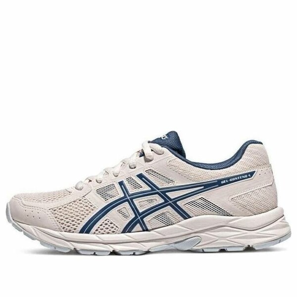 ASICS アシックス レディース スニーカー Beige/Blue/Grey 【(WMNS) ASICS Gel-Contend 4 \u0027Cream White Blue\u0027 T8D9Q-250】  大きさ US_6.5(23.5糎)