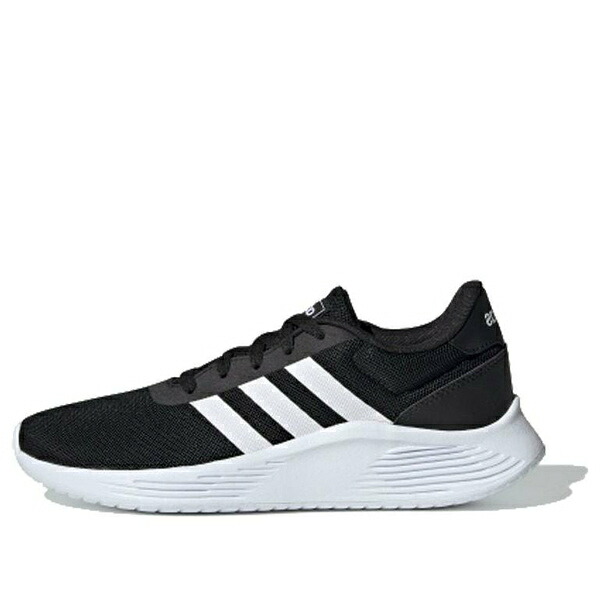 adidas アディダス レディース スニーカー Black/White 【(WMNS) adidas Lite Racer 2.0 Black White EG3291】  サイズ US_5.5(22.5cm)