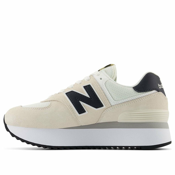 New Balance ニュー平衡にする レディース スニーカー Linen/Sea Salt/Phantom 【(WMNS) New Balance 574 Plus \u0027Linen Phantom\u0027 WL574ZAH】  大きさ US_W_10