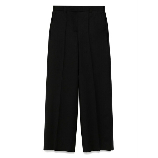 インコテックス レディース カジュアルパンツ ボトムス Wool trousers Black｜asty