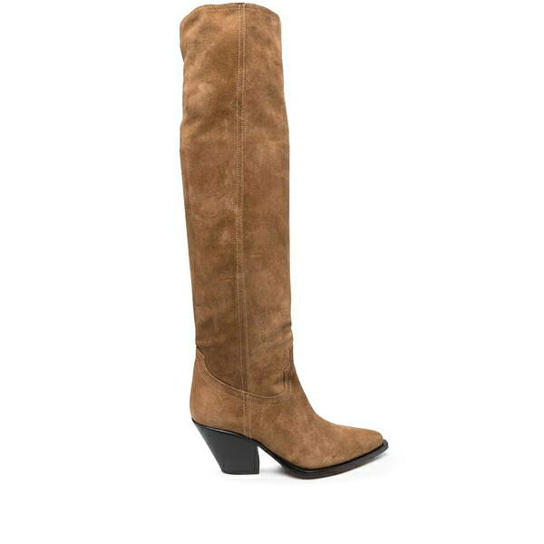ソノラ レディース ブーツ シューズ 70mm suede boots Brown｜asty