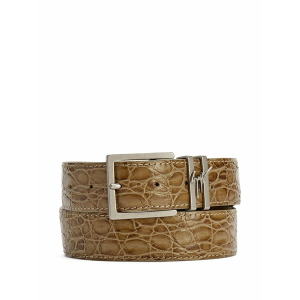 ジュゼッペザノッティ メンズ 胴締め 佩び物 Teodore belt  Neutrals
