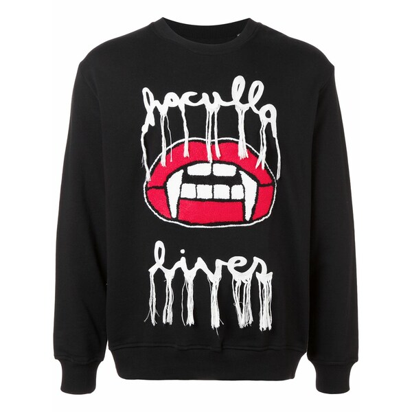 ハクーラ メンズ パーカー・スウェットシャツ アウター Haculla lives sweatshirt Black トップス-メンズファッション