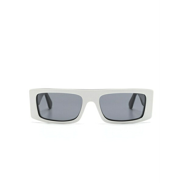 ジーシーディーエス メンズ サングラス・アイウェア アクセサリー Rectangle-frame sunglasses White