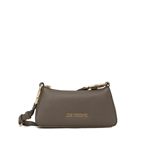 ラブ モスキーノ レディース ショルダーバッグ バッグ Logo-charm shoulder bag Brown｜asty