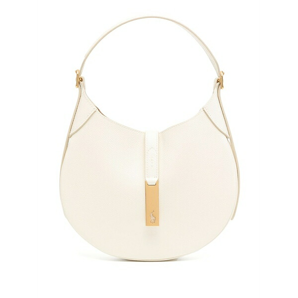 ラルフローレン レディース ショルダーバッグ 御徒面子 Small polo id shoulder bag White