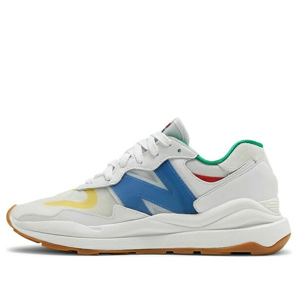 New Balance ニューバランス メンズ スニーカー 【New Balance STAUD x 57/40 'White Blue Quartz' M5740SR】 サイズ US_10(28.0cm)|asty