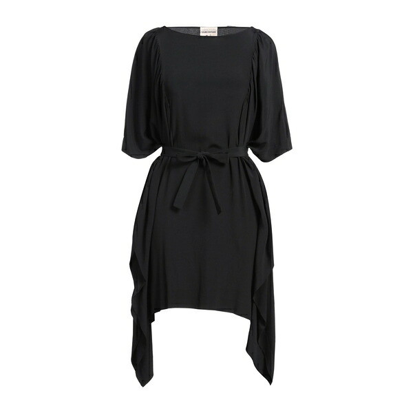 【送料無料】 セミクチュール レディース Tシャツ トップス Tops Black