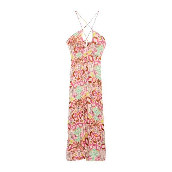 【送料無料】 フォルテ フォルテ レディース ワンピース トップス Maxi dresses Pink