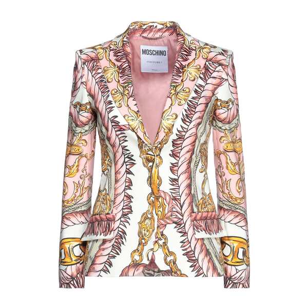 【送料無料】 モスキーノ レディース ジャケット＆ブルゾン アウター Blazers Pink