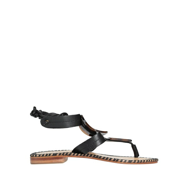 【送料無料】 ハデル レディース サンダル シューズ Thong sandals Black