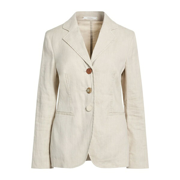【送料無料】 マリパルミ レディース ジャケット＆ブルゾン アウター Blazers Beige