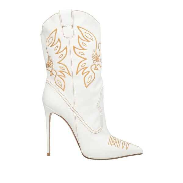 【送料無料】 ル シラ レディース ブーツ シューズ Ankle boots White