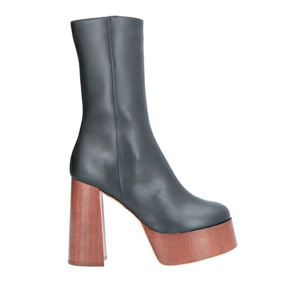 【貨物輸送無料】 ジア ボルギーニ レディース ブーツ シューズ Ankle boots Black