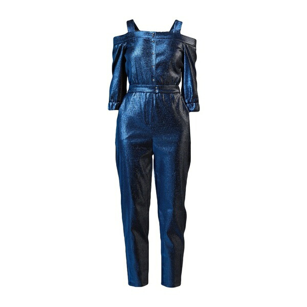 【送料無料】 モスキーノ レディース ワンピース トップス Jumpsuits Blue