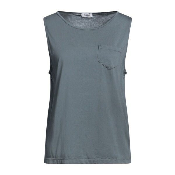 【送料無料】 ベース ミラノ レディース Tシャツ トップス Tank tops Grey