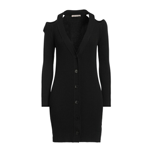 【送料無料】 ヒノミネイト レディース ワンピース トップス Mini dresses Black