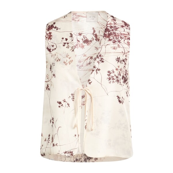 【送料無料】 アリジ レディース Tシャツ トップス Tops White